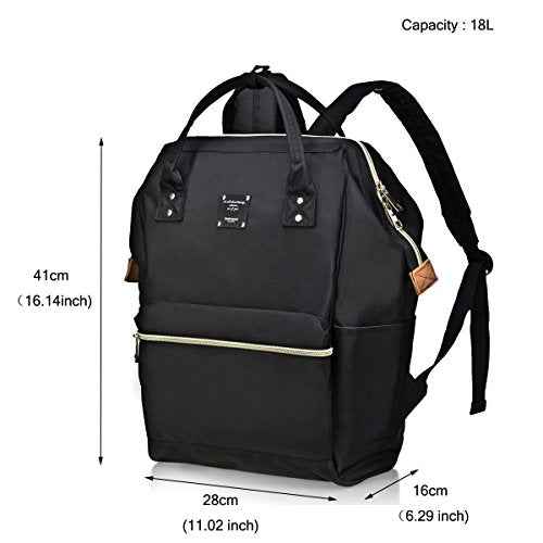 Bebamour Travel Backpack for Women and Men Laptop Rucksack 15.6 inch Classic Waterproof College Travel Business Bags Dipaer Backpack£¨Black£©