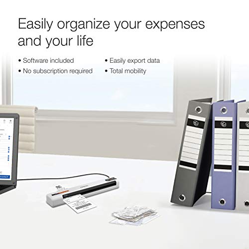 Epson RapidReceipt RR-60 Mobile Document Scanner - Compact, Fast & AI-Enabled