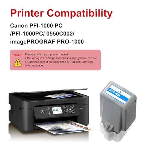 Compatible Ink Cartridge Replacement for Canon PFI-1000 for Canon Image PROGRAF PRO-1000 (Blue Ink)