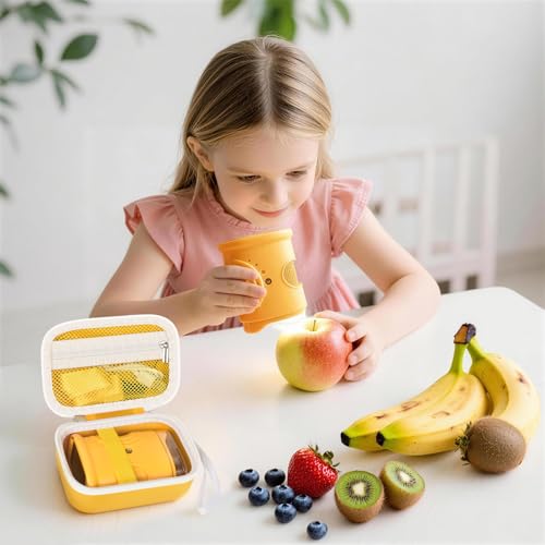 ANKHOH Yellow Handheld Microscope Case for Edubini & BEBANG, Compact & Durable