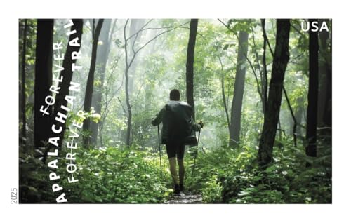 Appalachian Trail 2025 Stamp Sheet of 15 - First-Class Forever Postage