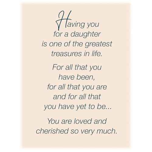 Chuck's Card-O-Rama - Daughter Birthday Card - Made in Chicago - Perfect Size: Opens to a generous 10¡ȡ¿ 7.75¡È - Beautiful - 95210