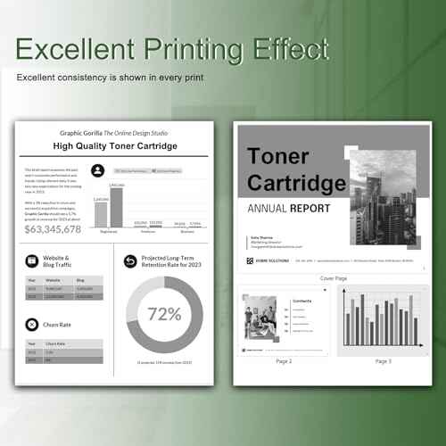 51B1000 Black High Yield Toner Cartridge (1-Pack, 3,000 Pages) Compatible Replacement for Lexmark 51B1000 Toner Cartridge Work for MS317dn MS417dn MS517dn MS617dn MX317dn Printer