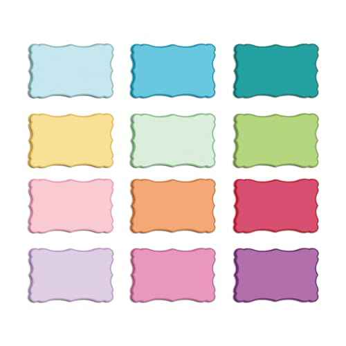 120 Pieces Small Mini Business Cards, Small Note Cards, Vintage 12 Colors Blank Notes for Gift, Notes, Business, DIY, Blank Index