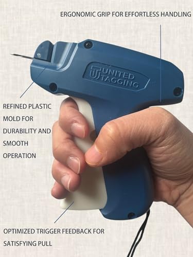 UT-H01 Professional Tagging Gun with 500 White 20mm Fasteners