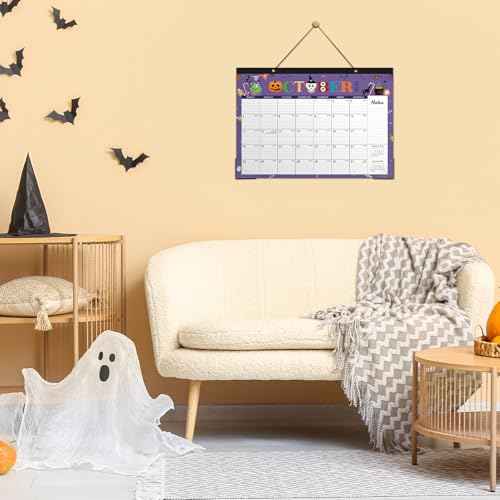 2026 Desk Calendar - 2026 Calendar from January 2026 to December 2026, 17" x 12", 12 Monthly Theme Desk Calendar with Protector Corner, Large Blocks