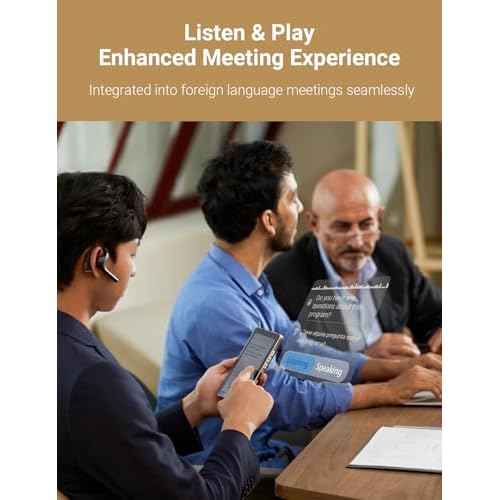 Timekettle W4 Pro AI Interpreter Earbuds(Grey),Translator Device Supporting 40 Languages,Translator Earbuds for Call and Video Translation,APP Work with iOS and Android