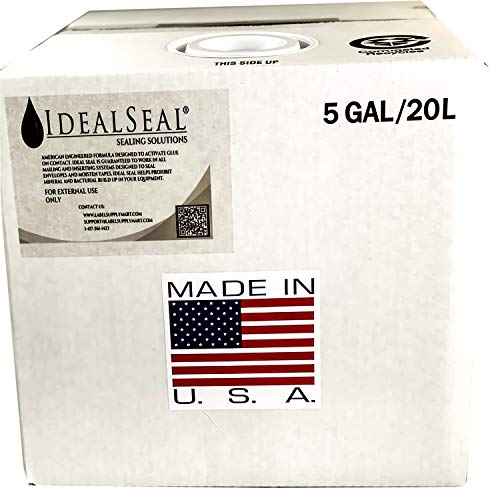 IDEALSEAL Five Gallon Cube of Sealing Solution Plus (Free Pump) Compare to PB Sealing Solution 605-0