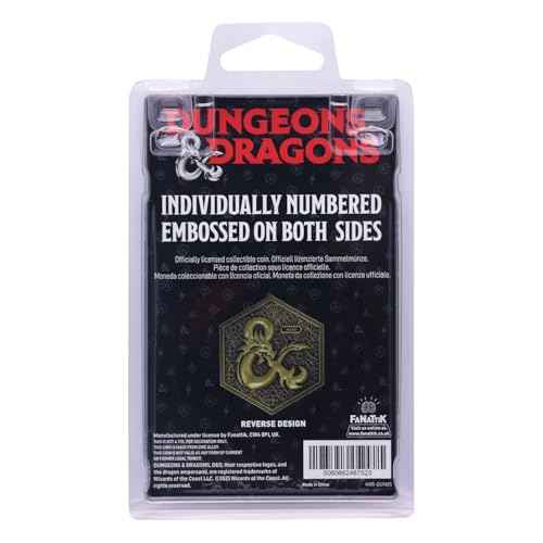 Dungeons & Dragons 20-Sided Die Limited Edition Collector Coin