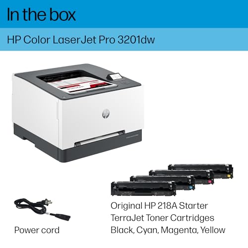 HP Color LaserJet Pro 3201dw Wireless Color Laser Printer with Duplex