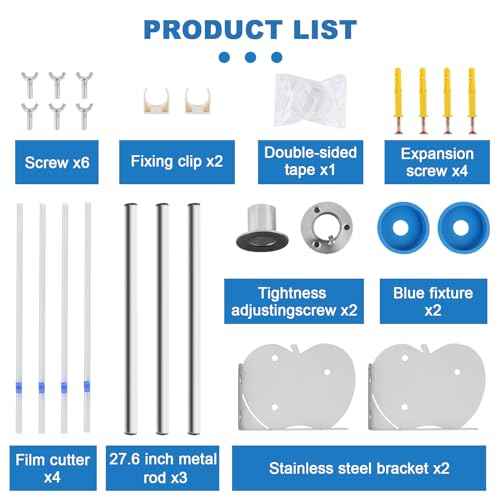 23.6 Inch Stretch Film Dispenser Packing Machine, Stainless Steel Table Stretch Film Wrap Dispenser for Packaging, Moving and Shipping