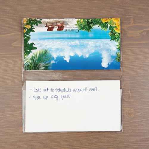 2026 Paradise Tropical Planner Pocket Calendar & Memo Pad, 3.5-Inch x 6.5-Inch Size Closed, Bookstore-Quality Monthly Floral Purse Calendars With 30 Note Pages for Kitchen & Office