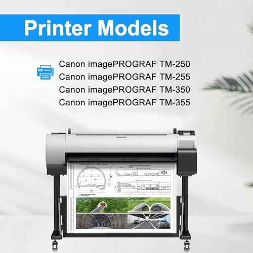LCL PFI-121 PFI-121M 6267C001AA Magenta 130-ml Ink Cartridge Replacement for Canon PFI-121 for Canon imagePROGRAF TM-250 TM-255 TM-350 TM-355 Printers (1-Pack)