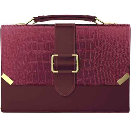 DEHITE Bible Cover Case for Women ? Bible Carrying Bag ? Pen Slots ? Zippered Pocket ? Shoulder Strap