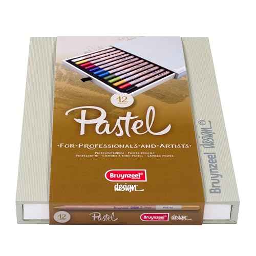 «¿?«ì«󫹫¸«ã«ѫó(Talens Japan) Bruynzeel 12 Colors Set of 12 Pastel Pencils
