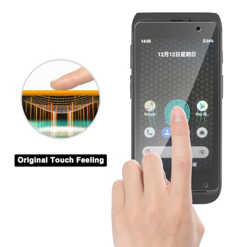 3pcs Tempered Glass Screen Protector for Honeywell Dolphin CT40 Handheld Barcode Scanner Mobile Computer, 9H HD Scratch-resistant Durable Clear Protective Film