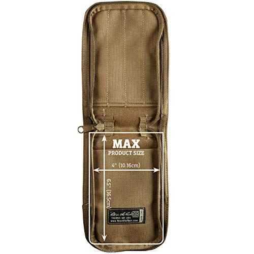 Rite in the Rain Weatherproof CORDURA® Fabric Notebook Cover, 4" x 6", Tan Cover (No. C946), 7.25 x 5.25 x 0.625