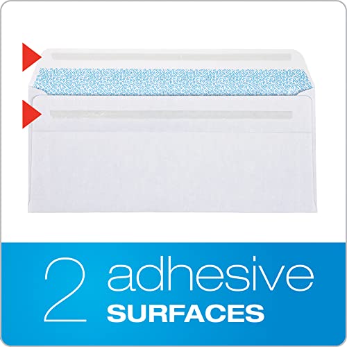 Columbian #9 Double Window Security Envelopes Pack of 500 – Self Seal Business Mailing