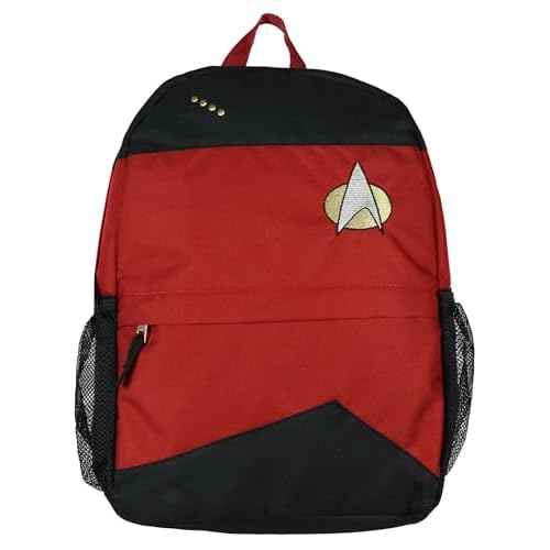 Star Trek Backpack The Next Generation TNG Enterprise Picard Uniform Fleet Badge Laptop Bag