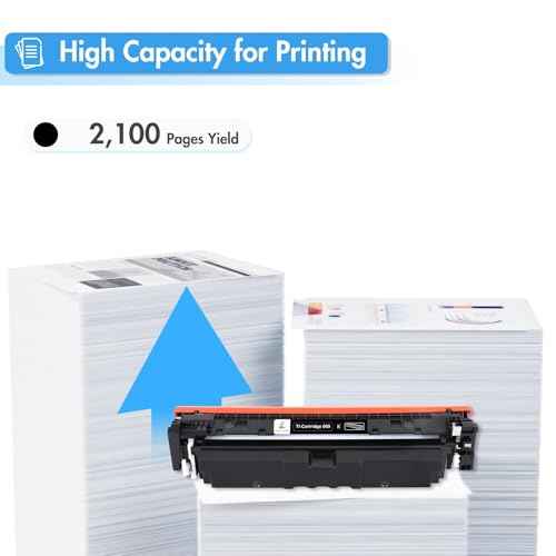 TRUE IMAGE Compatible 069 Black Toner Cartridge Replacement for Canon 069 069H Work for Canon imageCLASS MF751Cdw MF753Cdw LBP674Cdw Printer Ink (1 Pack)