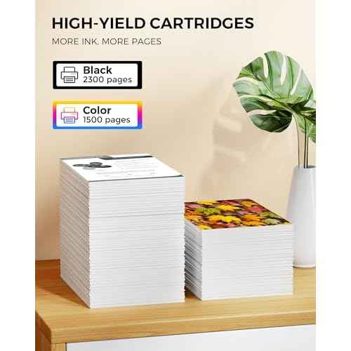 711XL Ink Cartridges 4-Pack Replacement Kit for 711 XL Bundle for DesignJet T120 T125 T130 T520 T525 T530 Printer (1 Black, 1 Cyan, 1 Magenta, 1 Yellow, 4 Pack)