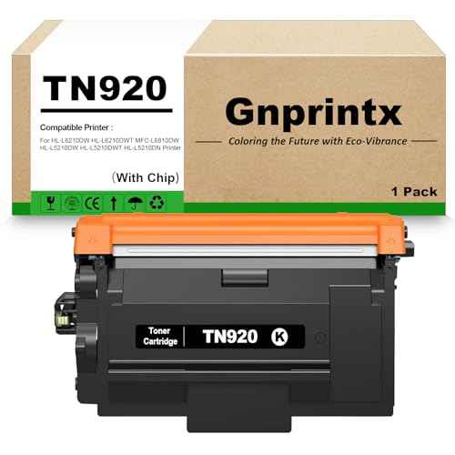 TN920 Toner Cartridge Replacement for TN920XL TN920UXXL TN-920 TN 920 Compatible with Brother HL-L6210DW HL-L6210DWT MFC-L6810DW HL-L5210DW HL-L5210DWT HL-L5210DN Printer