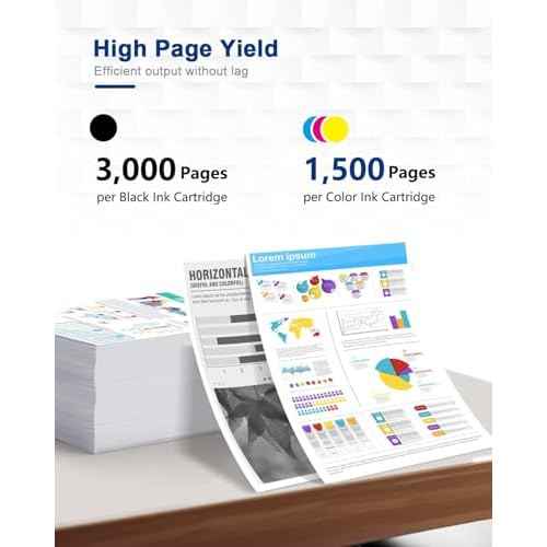 LC3033XXL Ink Cartridges Super High Yield Replacement for Brother LC3033 Ink Cartridge Compatible with MFC-J995DW MFC-J805DW MFC-J815DW MFC-J995DW XL MFC-J805DW XL Printer 4-Pack£¨BK/C/M/Y£©