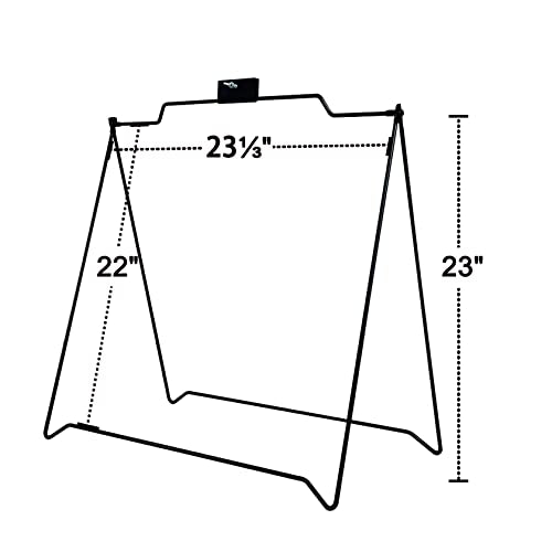 4U Media&Displays 2 COUNT 22"x18"(WxH) Sidewalk Sign A Frame Stand (Stand Only) (2 PACK) Real Estate Open House Sign