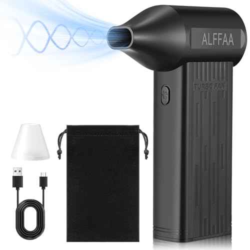 Electric Air Duster 3 Gear Adjustable Jet Dry Blower can Reusable Can for Computer Keyboard,Outdoors,Car,Home Cleaning