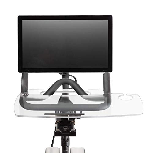 TFD SipNRide | Compatible with Peloton Bike Original GEN 3 ONLY, Made in USA - Desk Tray Holder for Laptop, Tablet, Phone, Book, & Wine Glass - Exercise Workstation | The Ultimate Peloton Accessories
