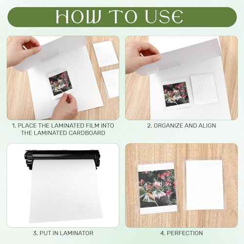 5 Pack Laminating Pouch Carrier 11 x 17 Inches Laminator Carrier Sleeve Lamination Carriers Sheets Thermal for Most Laminating Pouch