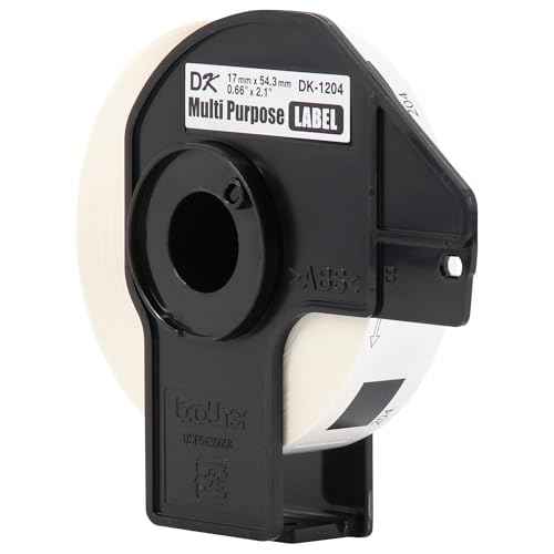 Brother Genuine DK-12043PK Multipurpose Paper Label Roll, Die-Cut Paper Labels, Engineered for Excellence, 400 Labels Per Roll, (3) Rolls per Box (DK12043PK)