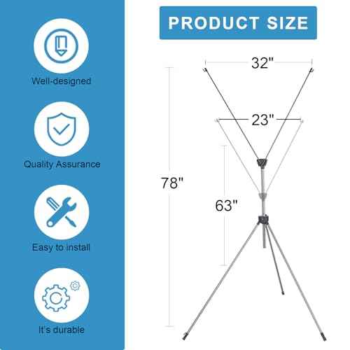 2 Pack X Frame Banner Stand Adjustable Size 23"X 63" to 32"X 78" with Portable Retractable Carrying Bag, Customize Banner Stand for Trade, Show Exhibition Market and Store Display