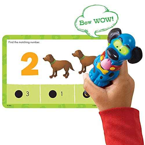 Educational Insights Hot Dots Jr. Numbers and Counting Card Set, Preschool and Kindergarten Readiness