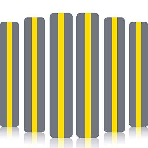 18 Pack Reading Guide Strips Colored Overlay Highlight Bookmarks Reading Strips Help with Dyslexia for Crystal Children and Teacher Supply (Yellow)