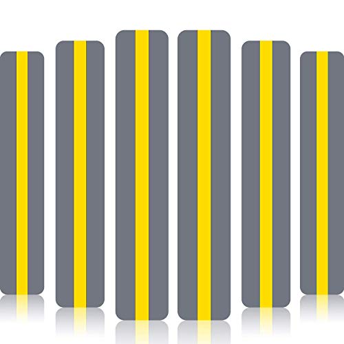 Blulu Yellow Guided Reading Strips for Dyslexia, 18 Pack