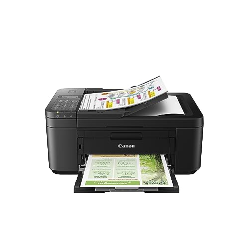 Canon PIXMA TR4720 BK Wireless All-in-One Printer with Auto Document Feeder