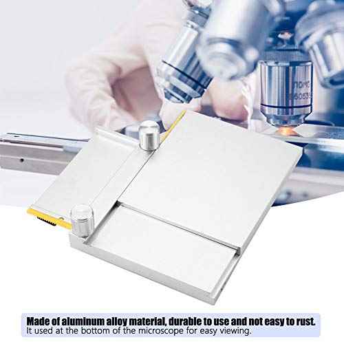 X Y Gliding Table for Digital Microscope 1PC Z006 Microscope Stand with 40mm Travel for Precise Observation Adjustments