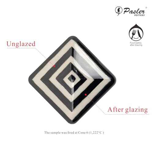 Pasler Underglaze pen, Underglaze Marker, Soft Tip Design Great for Ceramic Pottery Bisque, greenware - Pack of 1 Black (Black)