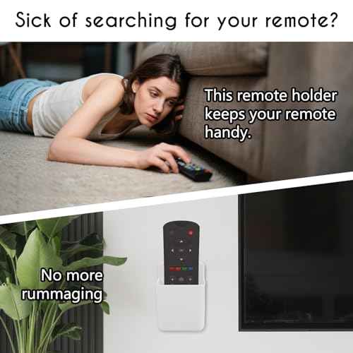 2 Pack White Remote Control Holder, Self adhesive Wall Mount Storage Box for TV and Air Conditioner Remote Controls, Pen Holder Organizers and Accessories for Home Office School