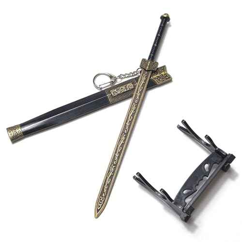 8-Inch Letter Opener with Protective Cover and Display Stand for Daily Mail and Desk D?cor Bronze/Black