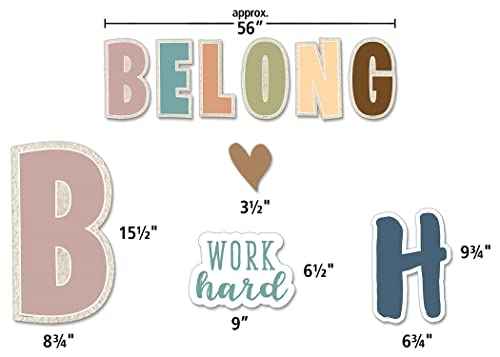 Teacher Created Resources Everyone is Welcome You Belong Here Bulletin Board (TCR7168) Large (Pack of 2)