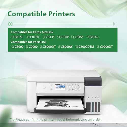 Waste Container C8135 C8145 C8155 C8130 008R08101 Waste Toner Box Compatible for Xerox AltaLink B8145 B8155 Waste Bottle for VersaLink C8000 C9000 C8000DT C8000W C8000DTM C9000DT Printer