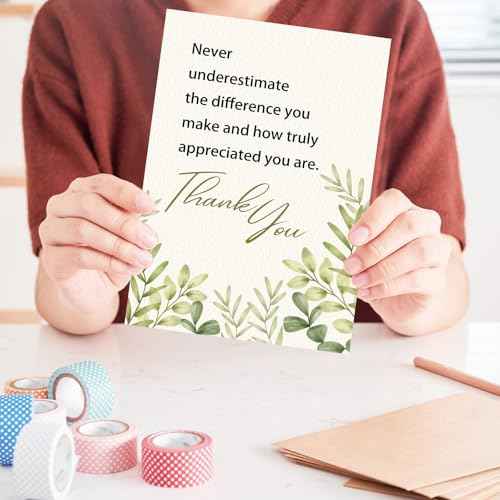 OJsensai Comfort Thank You New Card, Appreciation Card for Coworker Boss Staff Teacher, Thank You Gifts for Men Women Daughter Son Medical Workers