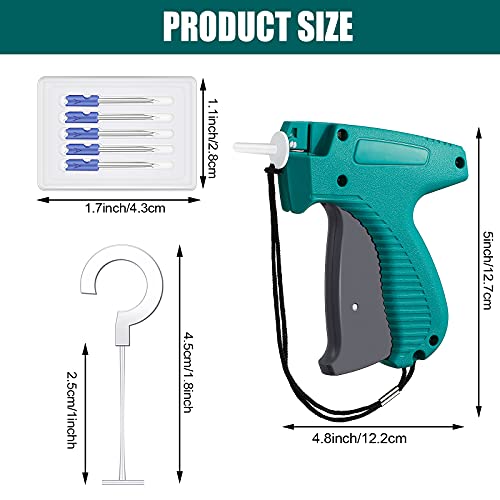 Honoson 2006-Piece Garment Tagging Kit: Tagging Applicator, 5 Needles & 2000 J-Hook Fasteners