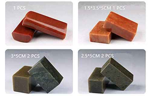27 pcs/Set Stone Seal Set Chinese Name Stamp Stone Seal Letter Sealing Blank Stamp for Painting Calligraphy Art Supply