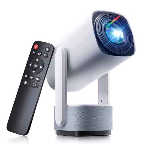 Mini Projector with WiFi and Bluetooth - SOOMFON 4K Support Video Projector with 6W Speaker, Portable Small Movie Projector 270¡Æ Rotatable Video Proyector for Bedroom/Wall/Home/iOS/Android/TV Stick