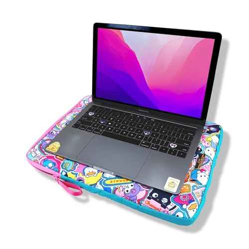 Sonix x Sanrio | Puffy Laptop Sleeve | 15-16 Inch, Quilted Pillow Puffer Laptop Carrying Case, Computer Sleeve | Hello Kitty & Friends Stickers