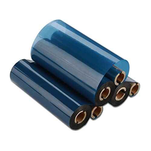 4.33" x 244' Thermal Transfer Ribbon - 1 Roll. Resin Thermal Transfer Ribbon 1/2 inch core Ink Out for Zebra Eltron Datamax Zebra GC420t GK420t GX420t TLP2442 TLP2844