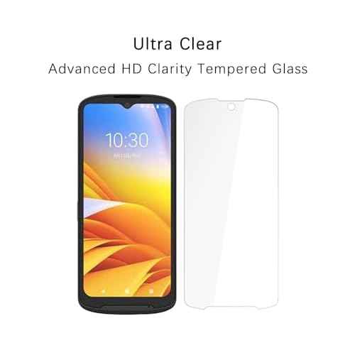 3pcs Tempered Glass Screen Protector for Zebra TN28 TC15 Barcode Scanner,HD Clean,Scratch Impact Protection